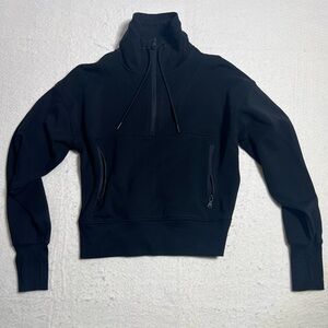Old Navy Active Black Fleece Pullover